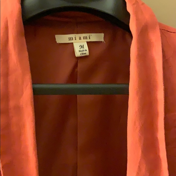 Rust Colored Blazer - Picture 5 of 6